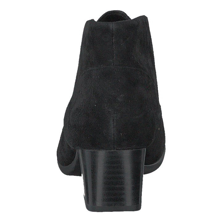 Un Damson Tie Black Suede