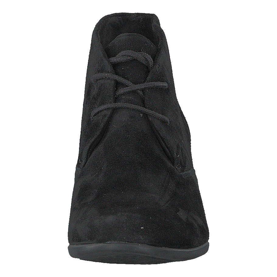 Un Damson Tie Black Suede