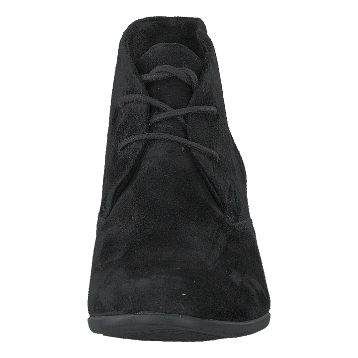 Un Damson Tie Black Suede