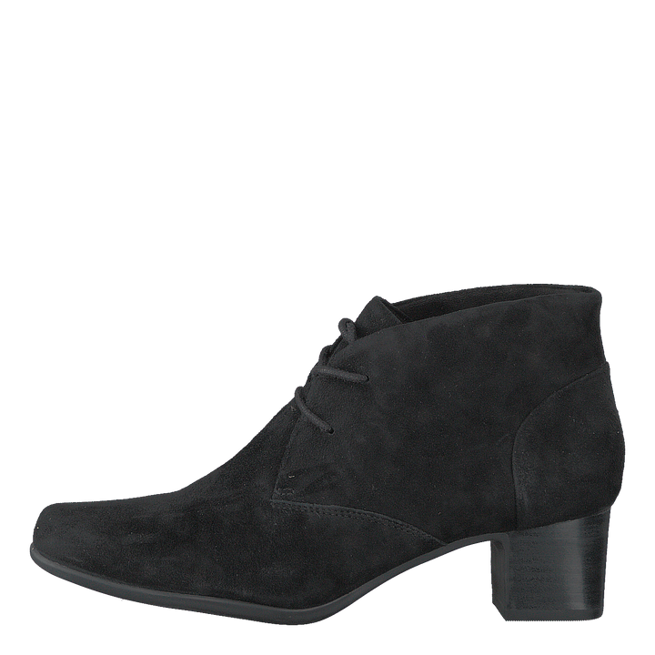 Un Damson Tie Black Suede