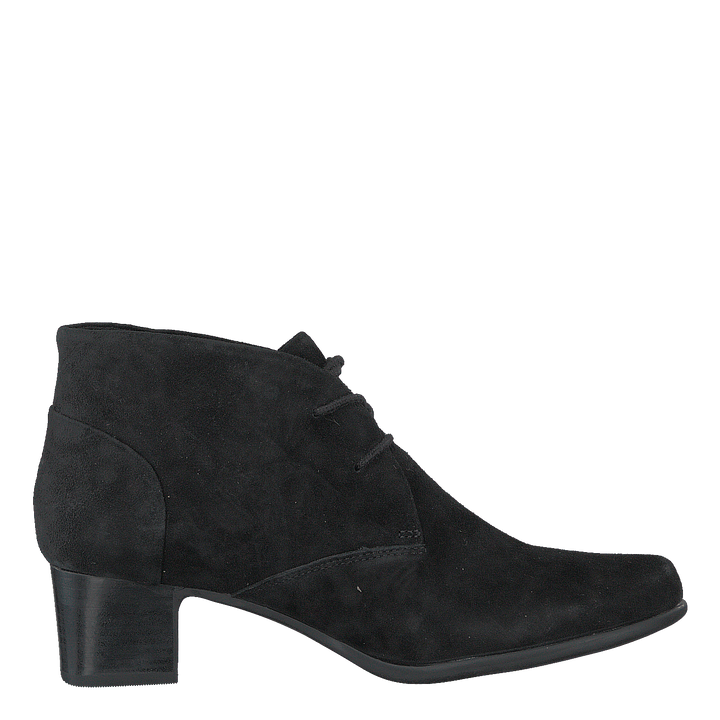 Un Damson Tie Black Suede