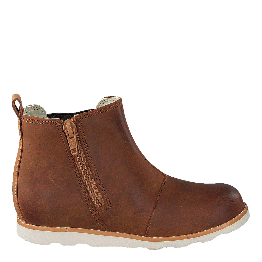 Crown Halo T Tan Leather