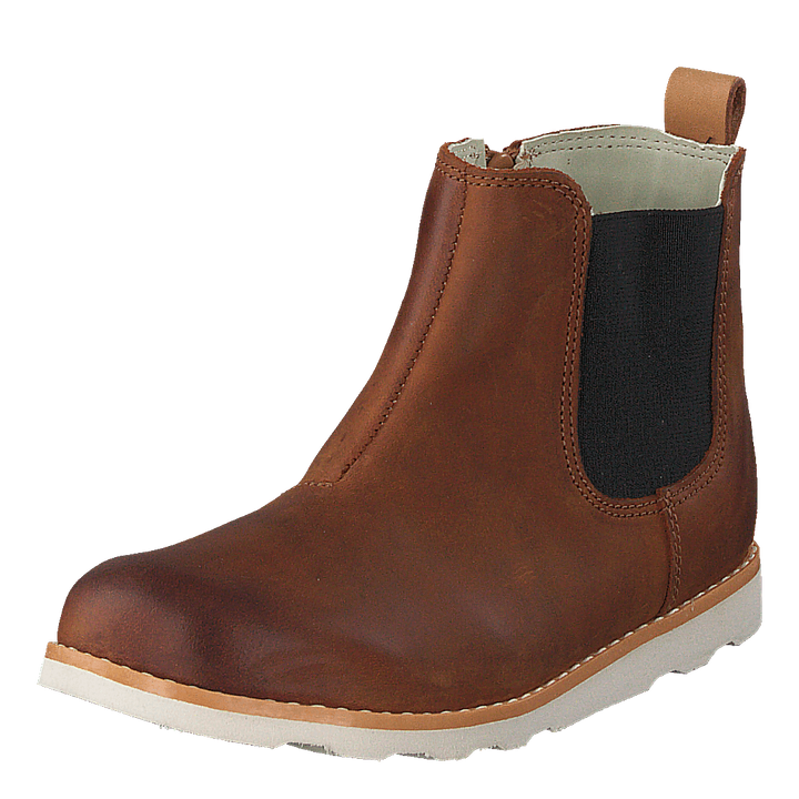 Crown Halo T Tan Leather