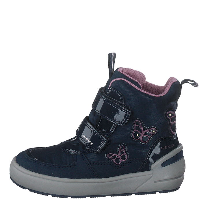 J Sleigh Girl B Abx Navy/dk Lilac