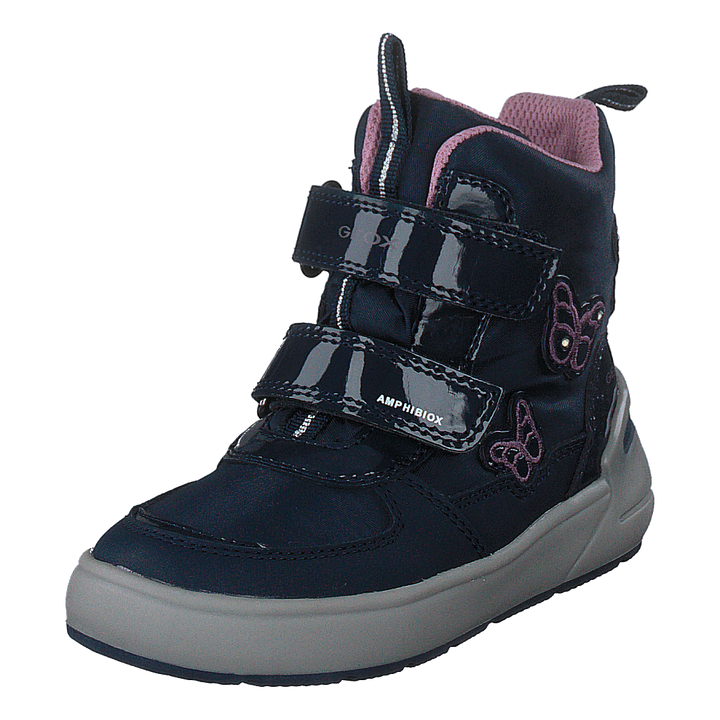 J Sleigh Girl B Abx Navy/dk Lilac