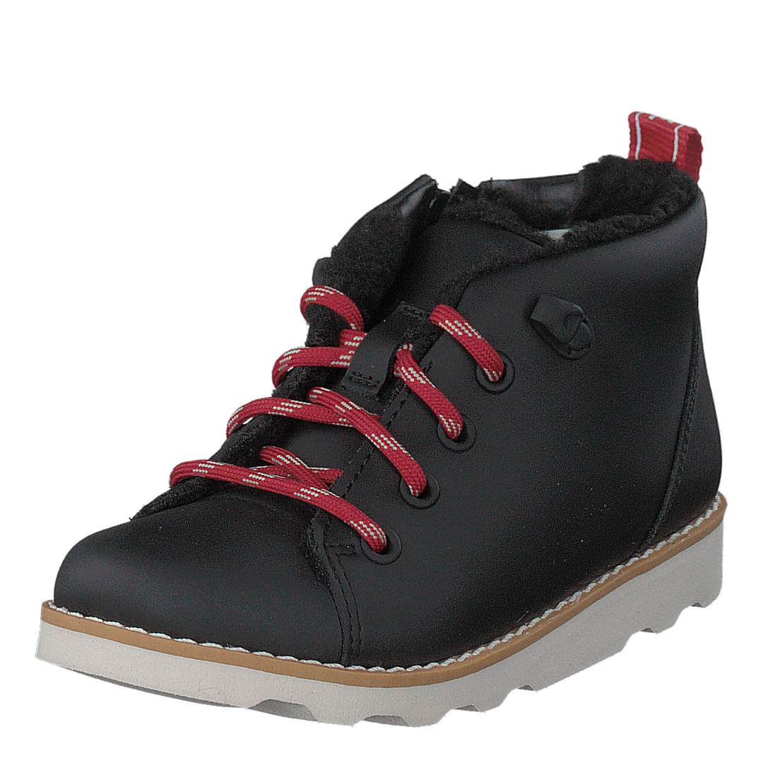 Crown Tor T Black Leather