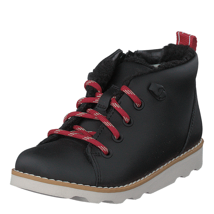 Crown Tor T Black Leather