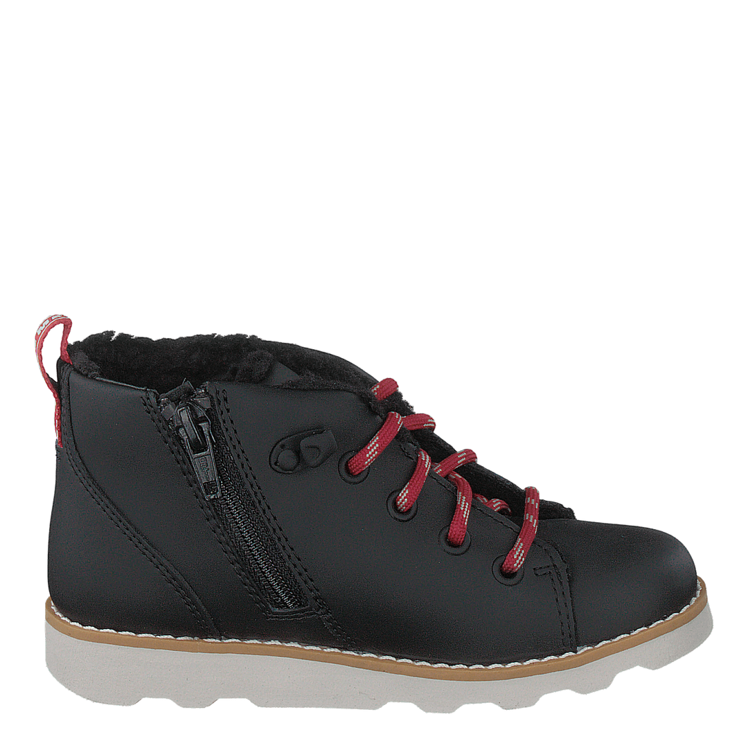 Crown Tor T Black Leather