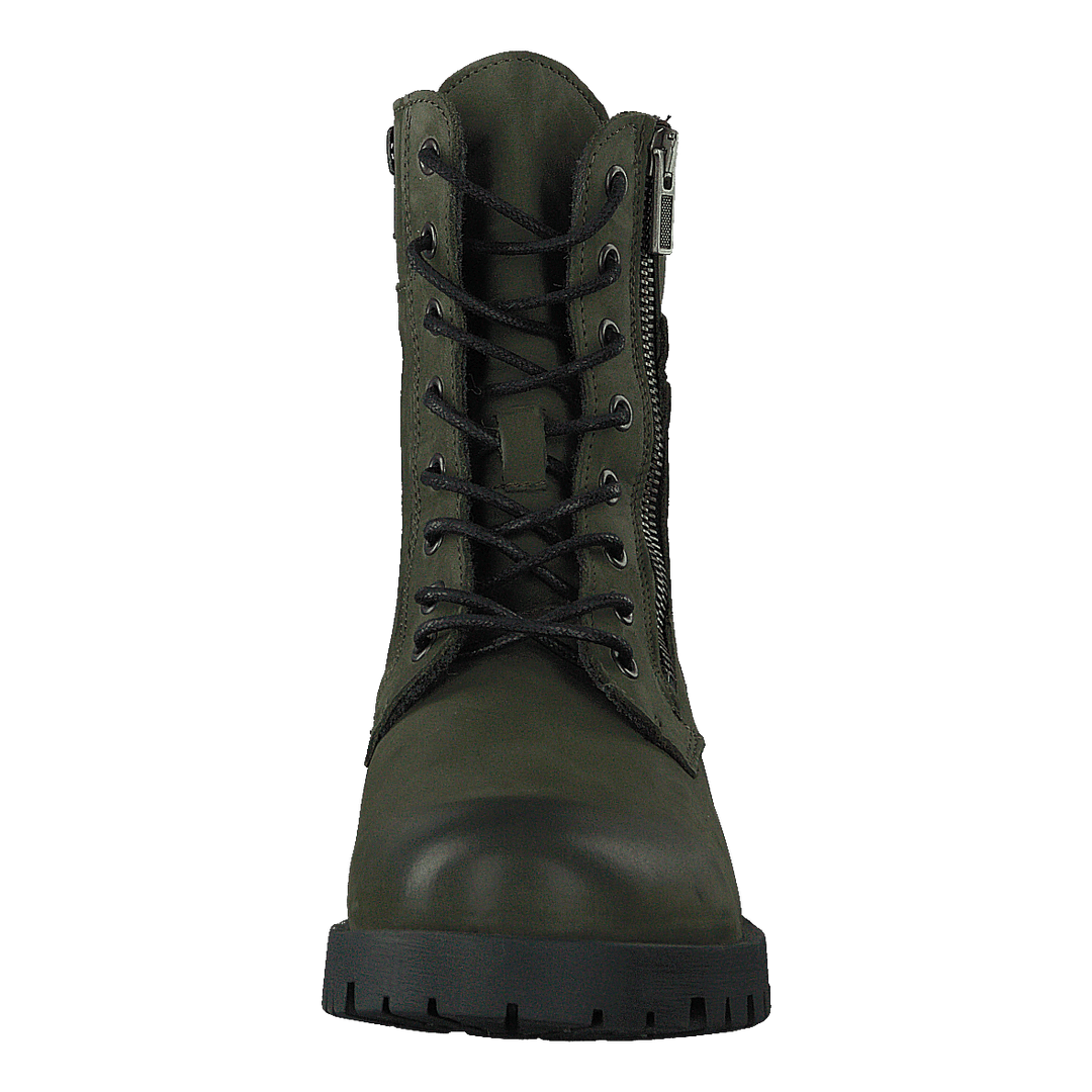 Biacollins Winter Leather Boot Army Green