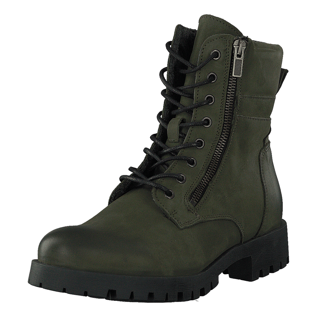 Biacollins Winter Leather Boot Army Green