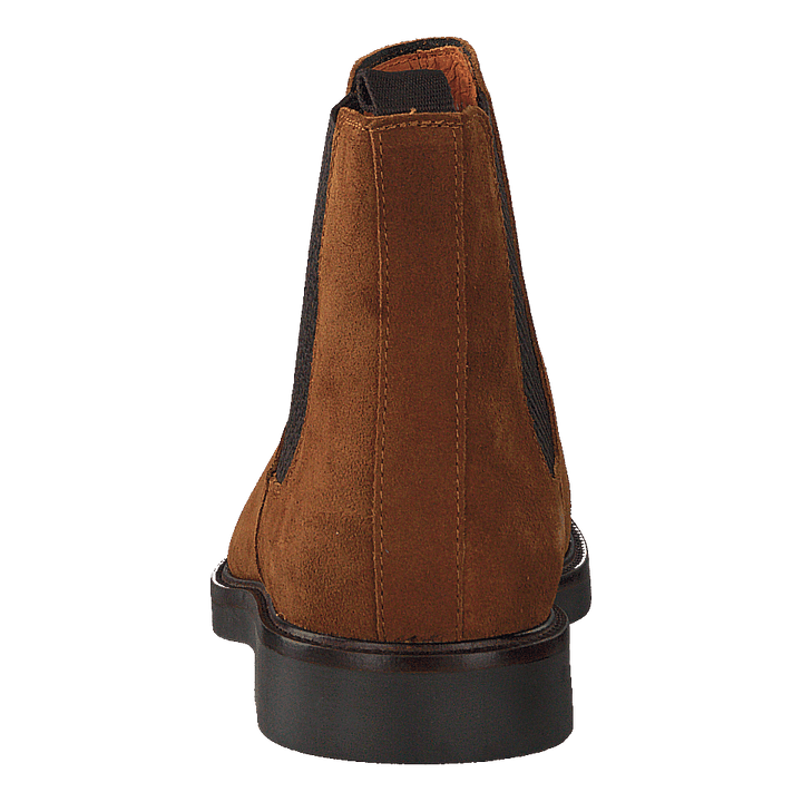 Biachain Leather Chelsea Cognac