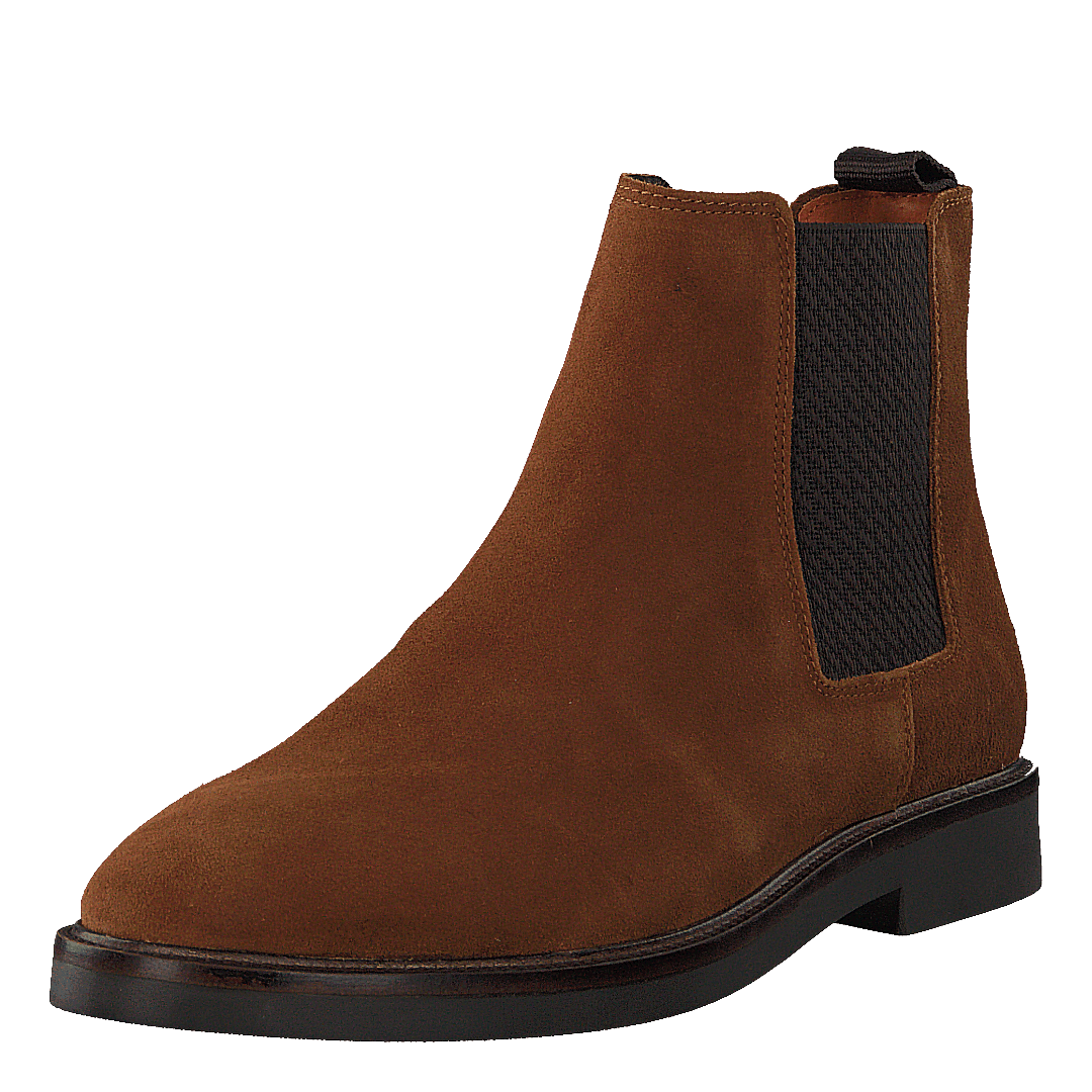 Biachain Leather Chelsea Cognac