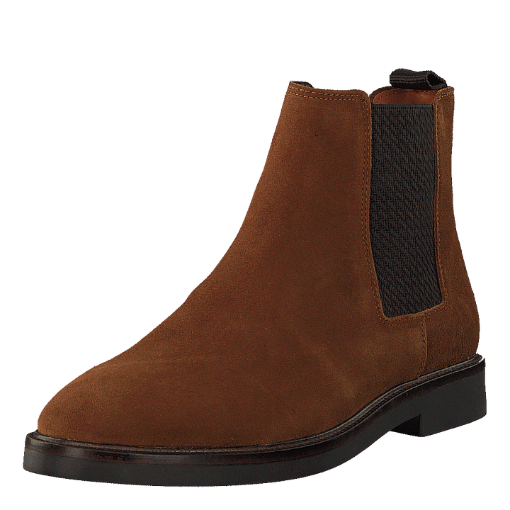 Biachain Leather Chelsea Cognac