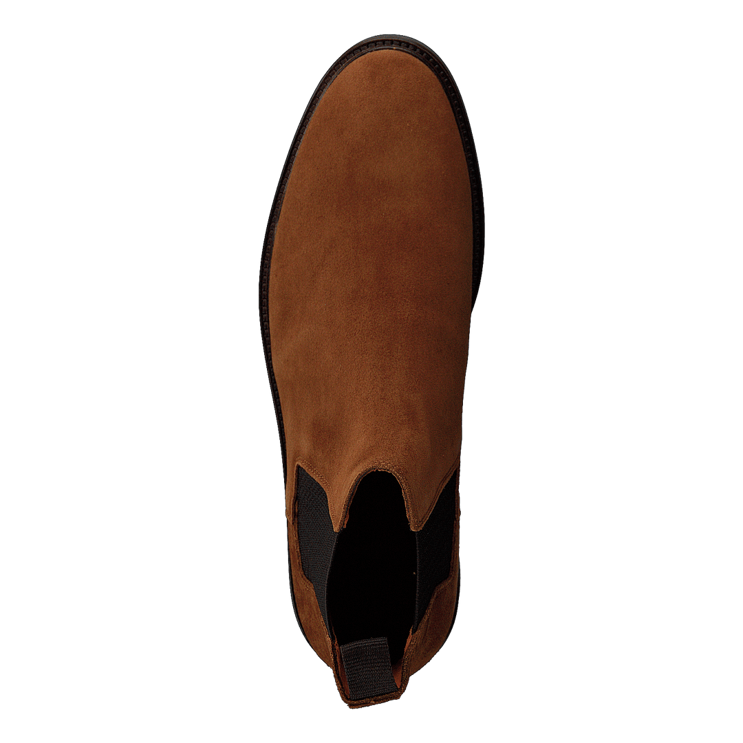 Biachain Leather Chelsea Cognac