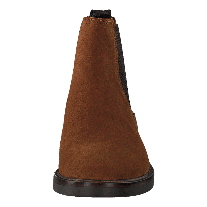 Biachain Leather Chelsea Cognac