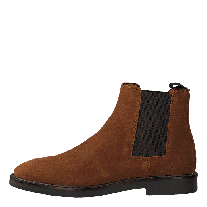 Biachain Leather Chelsea Cognac