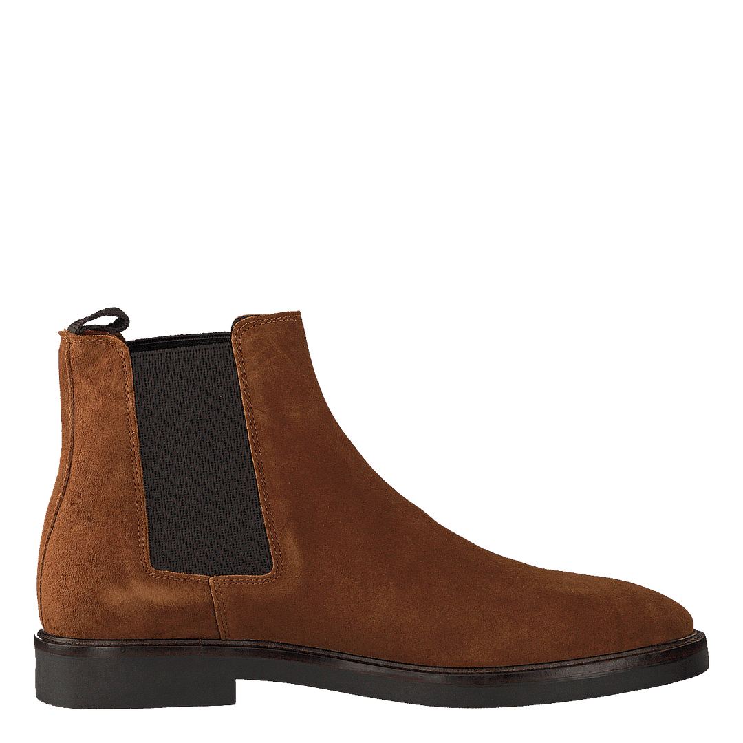 Biachain Leather Chelsea Cognac