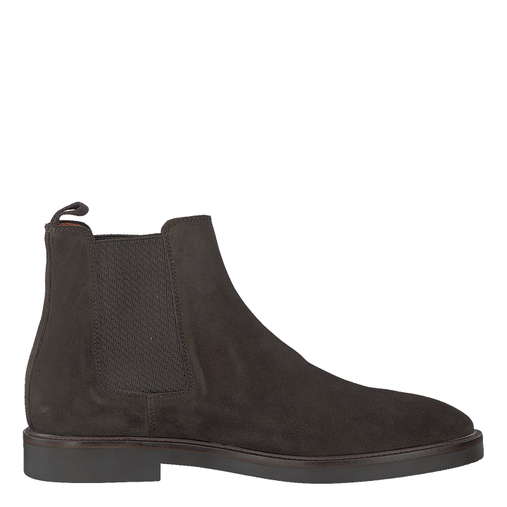 Biachain Leather Chelsea Dark Brown