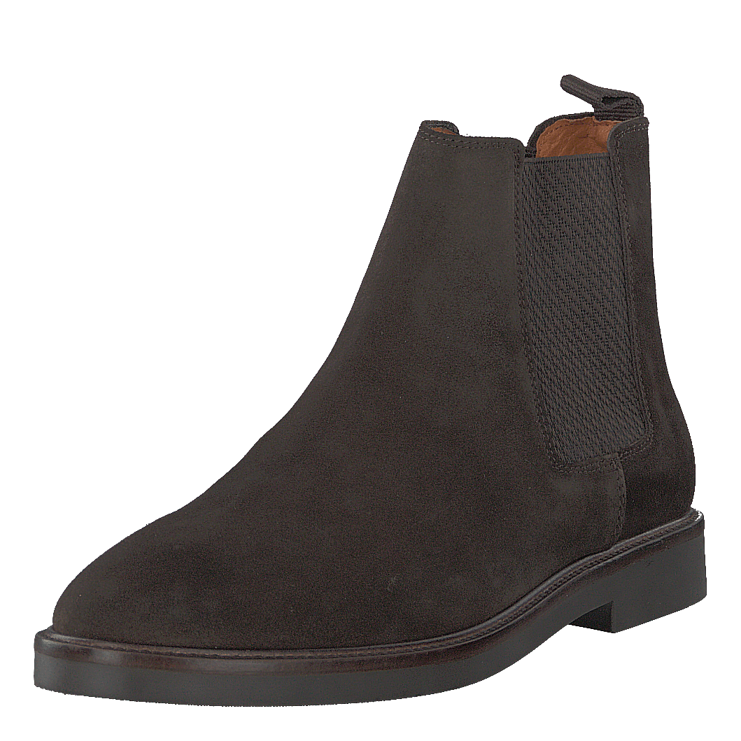 Biachain Leather Chelsea Dark Brown