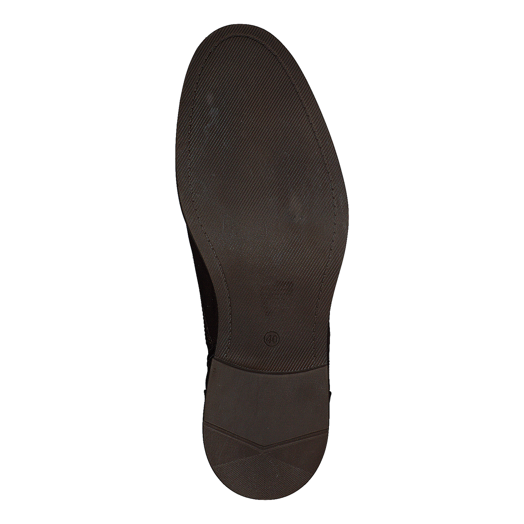 Biabyron Leather Lace Up Boot Dark Brown