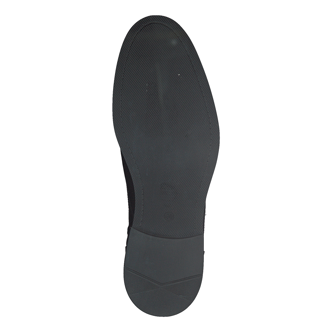 Biabyron Leather Lace Up Boot Black