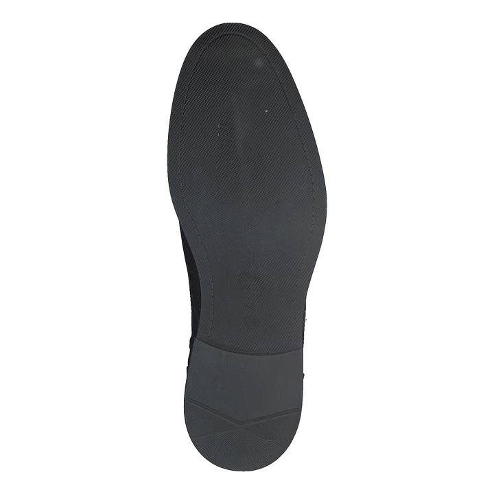 Biabyron Leather Lace Up Boot Black