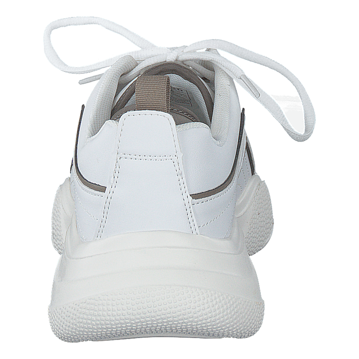Loop Lacing Trainers White/grey