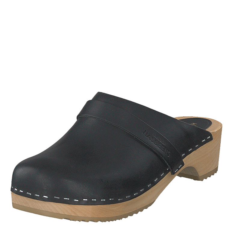 Swedish Hasbeens Swedish Husband Black Heppo