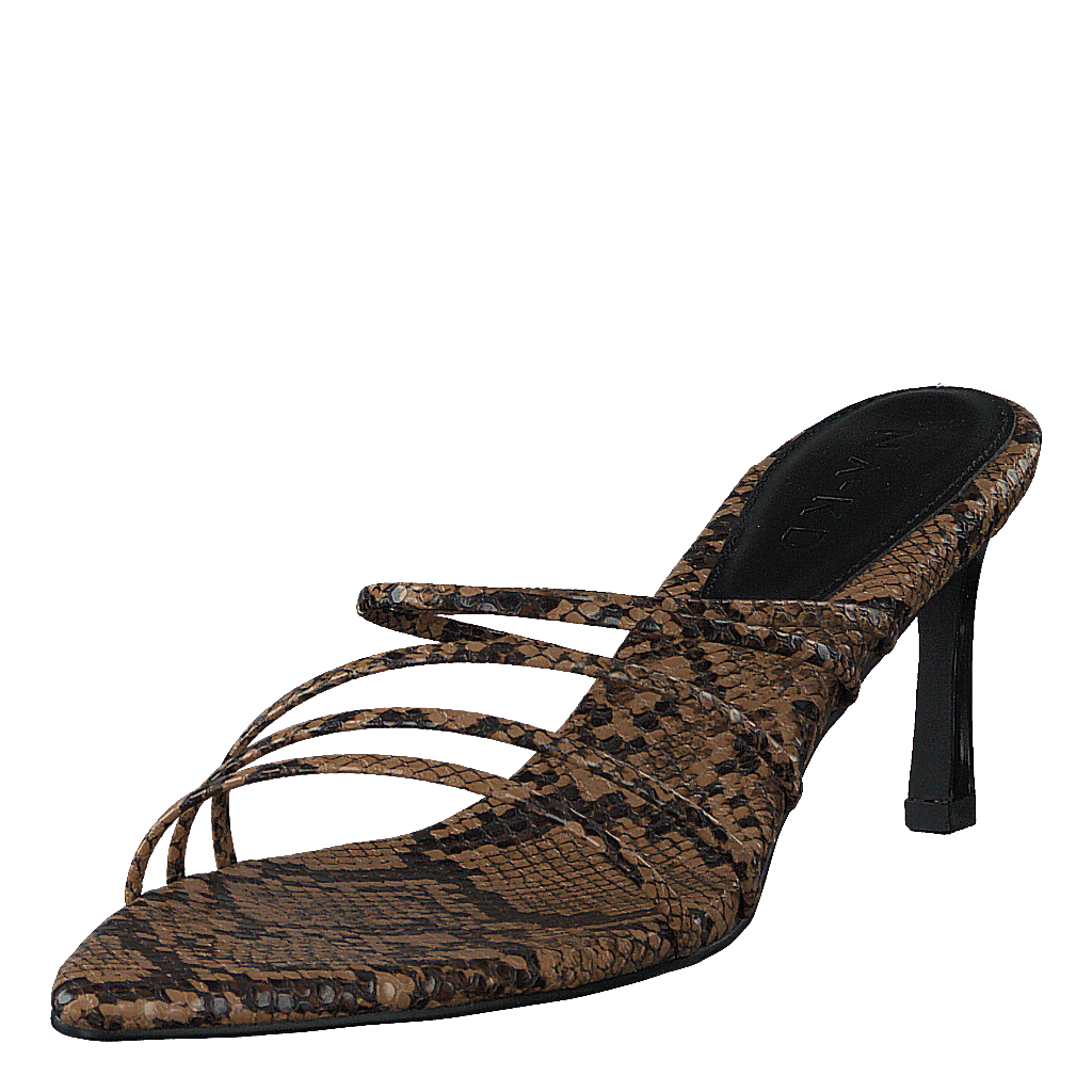 Strappy Pointy Sandals Snake