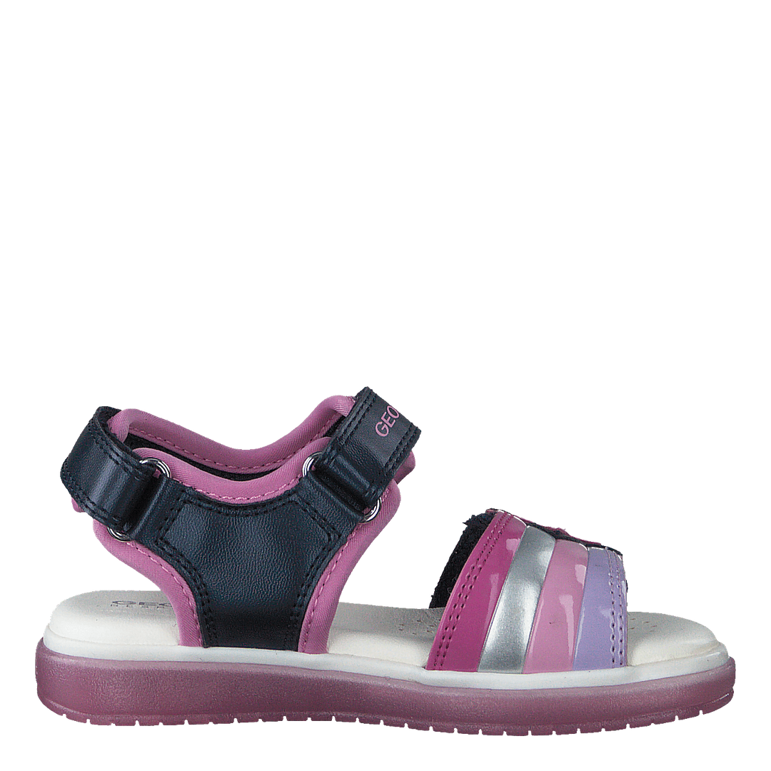 J Sandal Blikk Girl Navy
