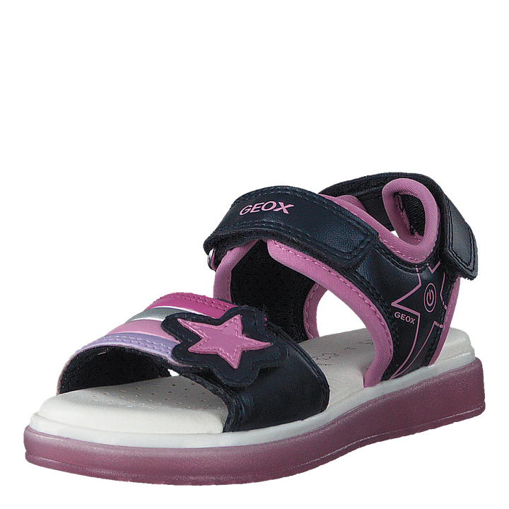 J Sandal Blikk Girl Navy