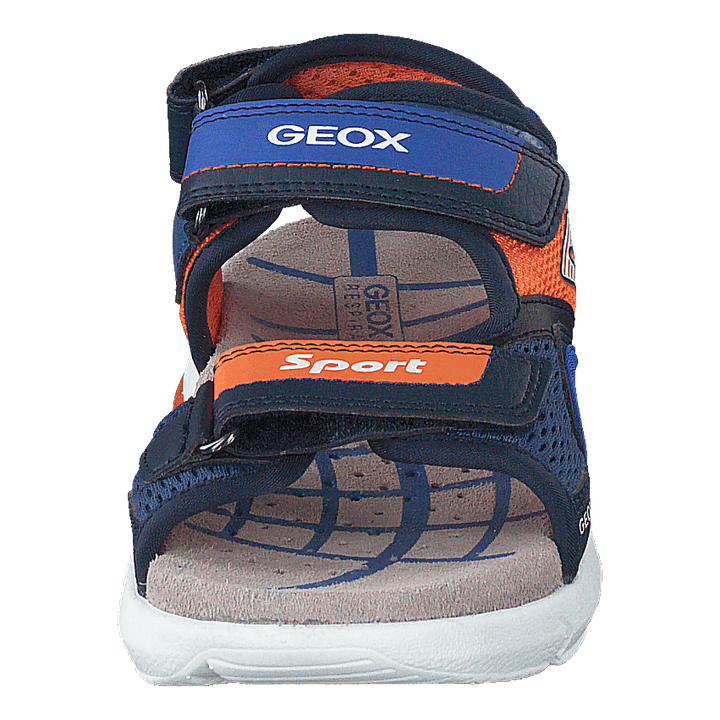 J Sandal Flexyper Boy Navy/orange