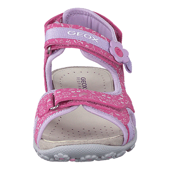 Jr Sandal Roxanne Fuchsia/lilac
