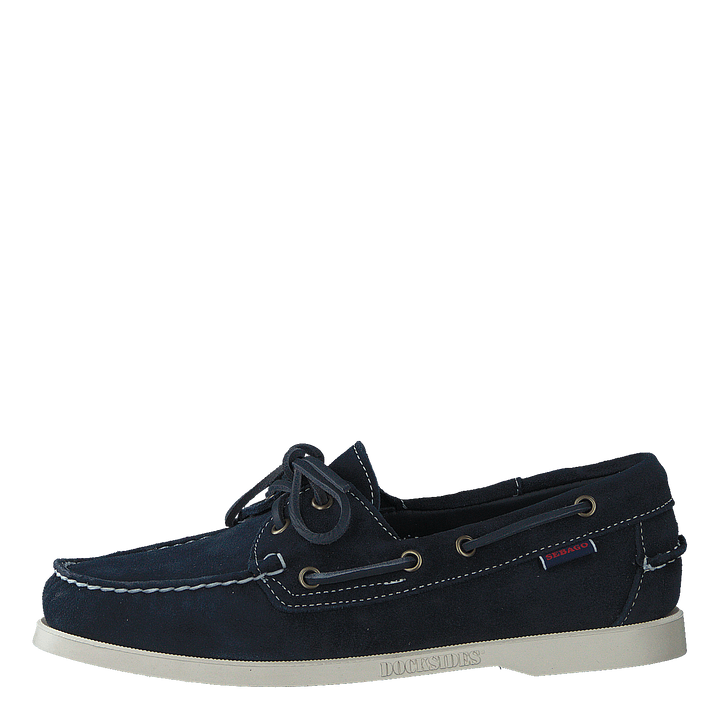 Docksides Portland Suede W Navy