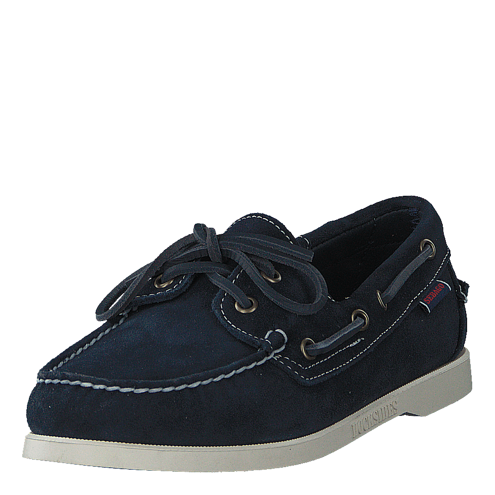 Docksides Portland Suede W Navy