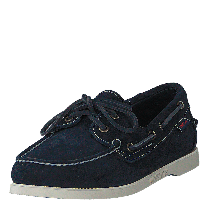 Docksides Portland Suede W Navy
