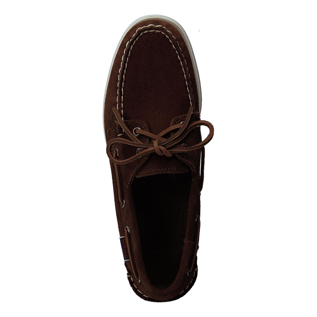 Docksides Portland Suede Dark Brown