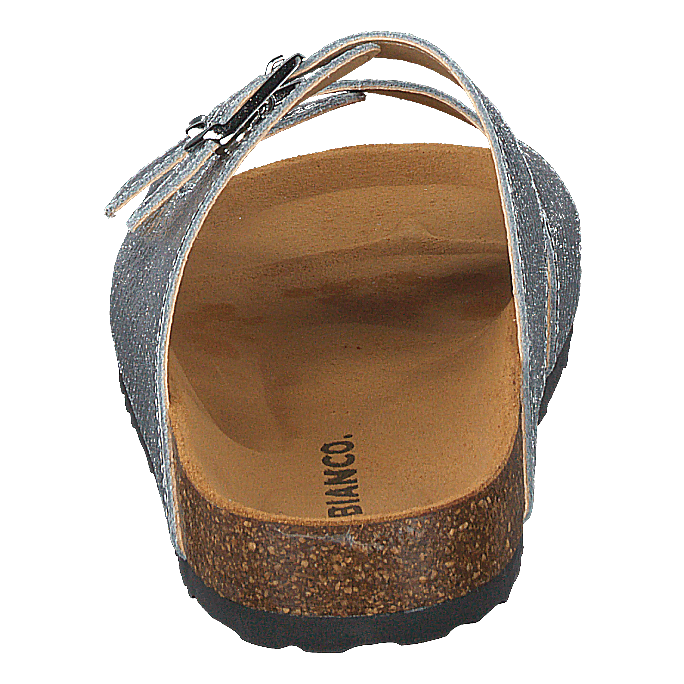 Biabetricia Buckle Sandal 918 Silver Snake