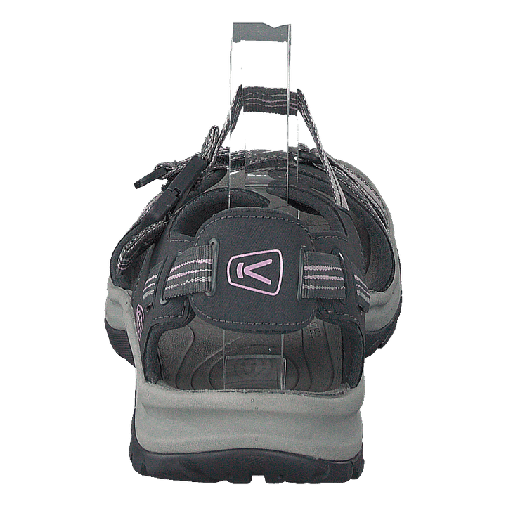 Terradora Ii Open Toe Sandal Dark Grey/dawn Pink