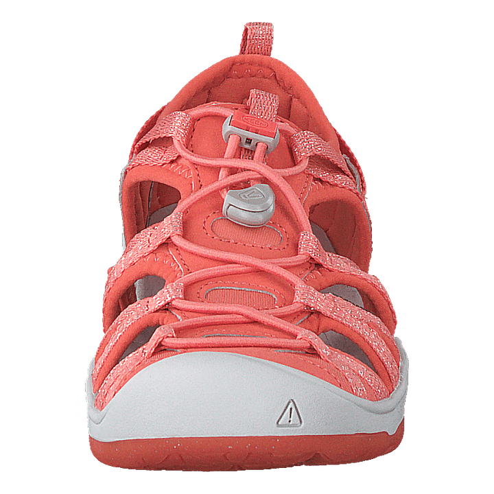 Moxie Sandal Youth Coral/vapor