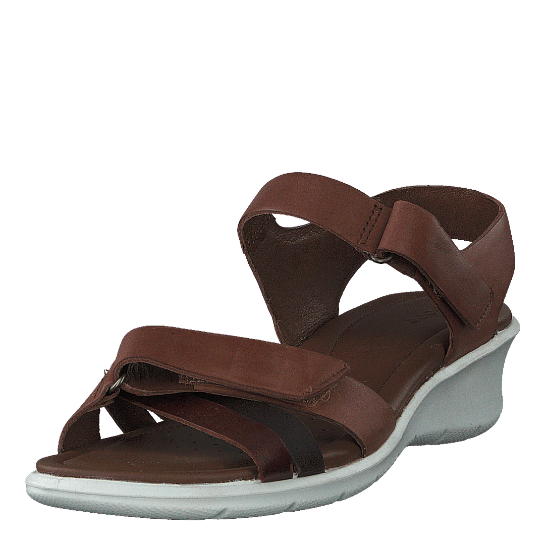 Felicia Sandal Brandy/coffee/mahogany