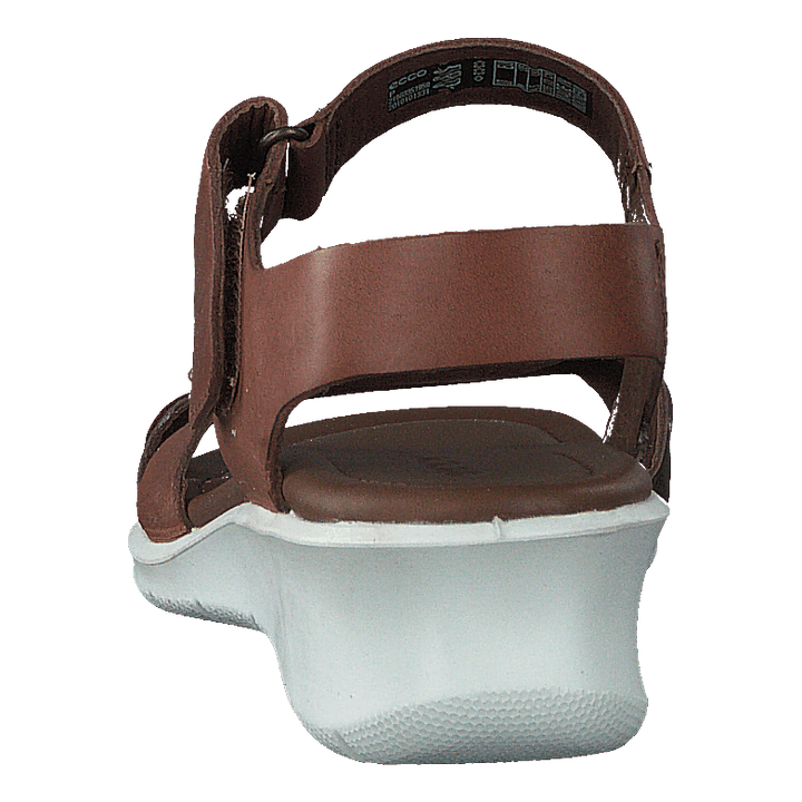 Felicia Sandal Brandy/coffee/mahogany