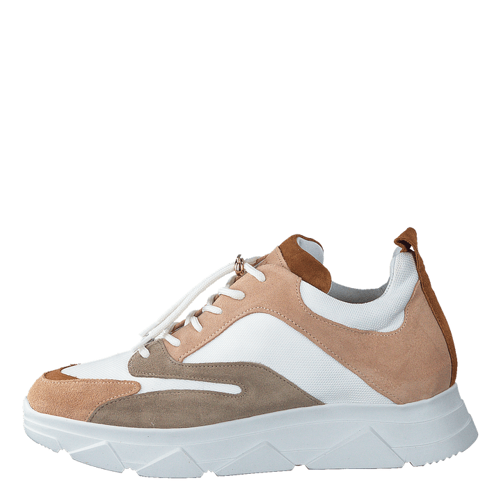 Portia Nude Combo Suede 443