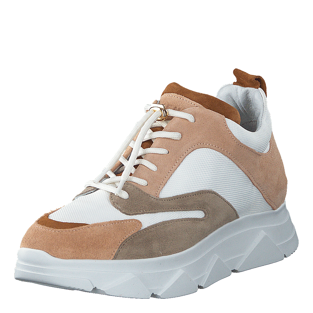 Portia Nude Combo Suede 443