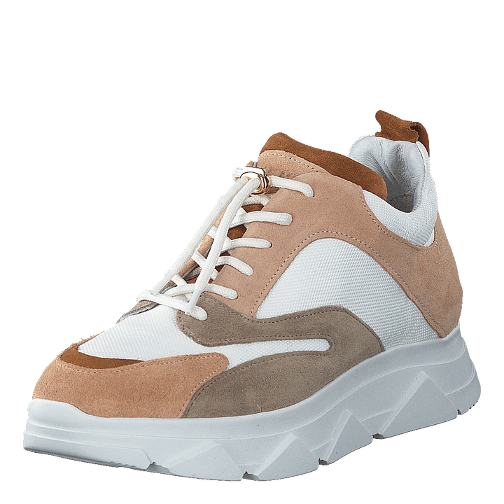 Portia Nude Combo Suede 443