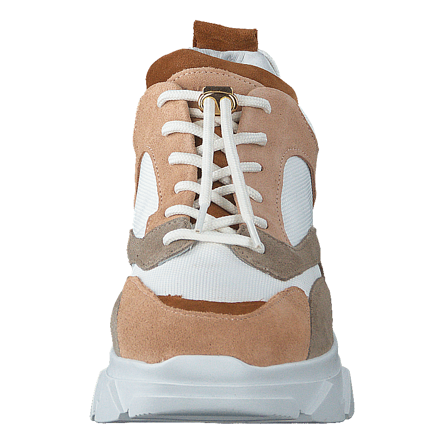 Portia Nude Combo Suede 443
