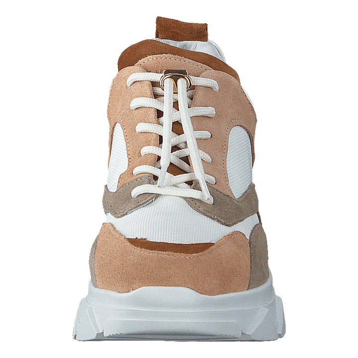 Portia Nude Combo Suede 443