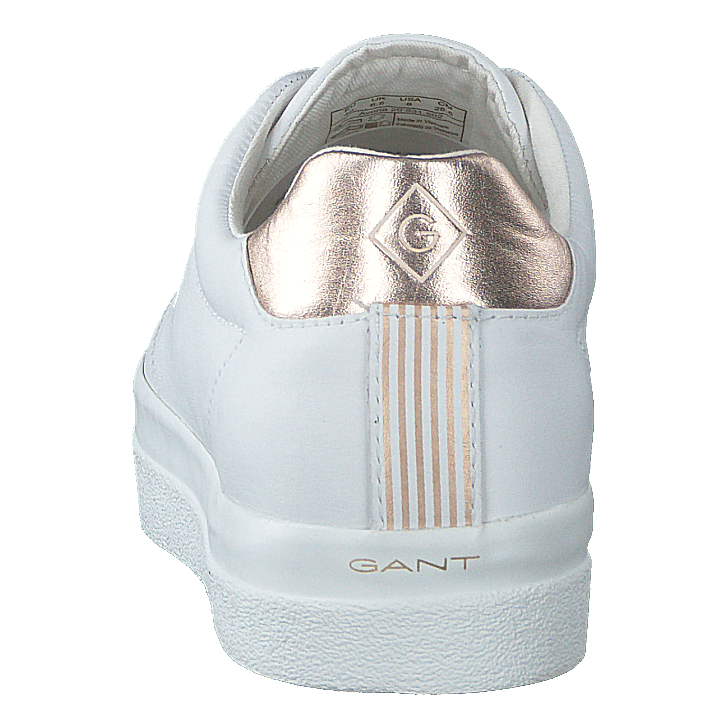 Avona Sneaker G296 - Br.wht./rose Gold