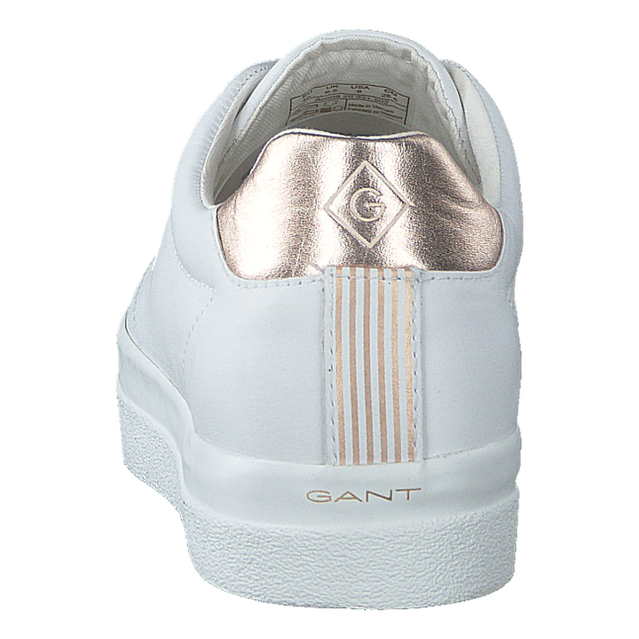 Avona Sneaker G296 - Br.wht./rose Gold