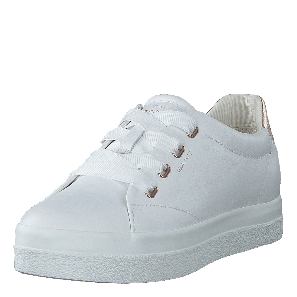 Avona Sneaker G296 - Br.wht./rose Gold